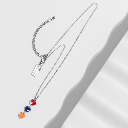 Hearts Necklace by Anet's Collection