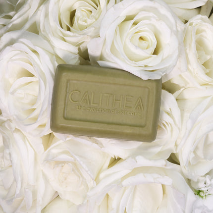 CALITHEA  3 Pack 100% Natural, Organic Olive Oil Soap with Argan