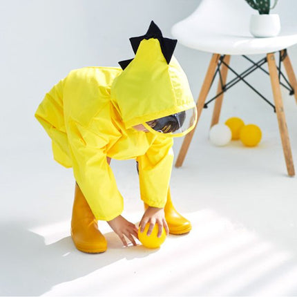 Cute Kids Dino Raincoat