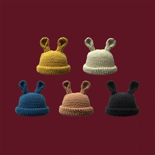 Bunny Ears Knit Hat