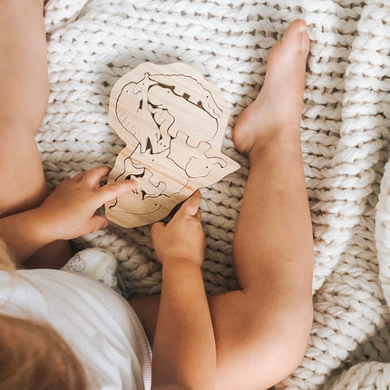 Afriland, Wooden Puzzle African Animals