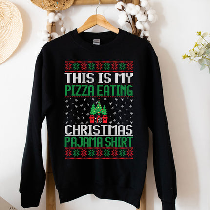 This is my Christmas Eating Pajama Sweatshirt