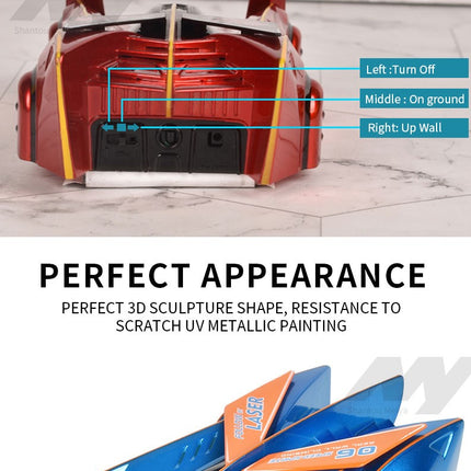 New Toy Infrared induction wall climbing Stunt Car for Christmas Gift