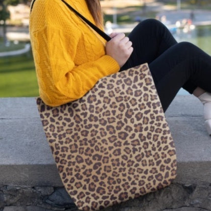 Leopard Print Animal Tote Bag