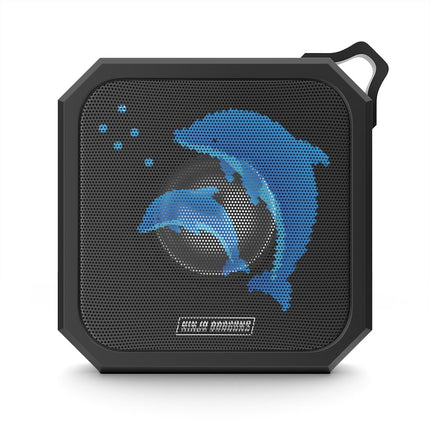 Retro Pixel Waterproof Bluetooth Speaker