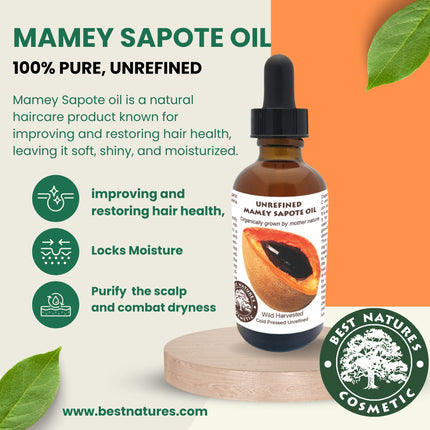 Mamey Sapote (Sapuyulo) Oil (organic, cold pressed, unrefined)