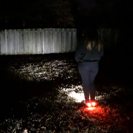 Women's Night Runner Shoes With Built-in Safety Lights