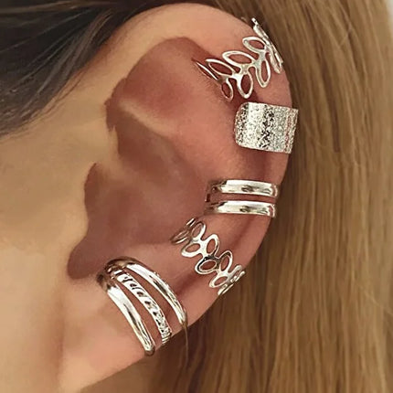 5 Piece Cartilage Earring Set for Women Minimal Everyday Jewelry