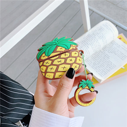 Pineapple AirPods Case Cartoon Protective Cover Soft