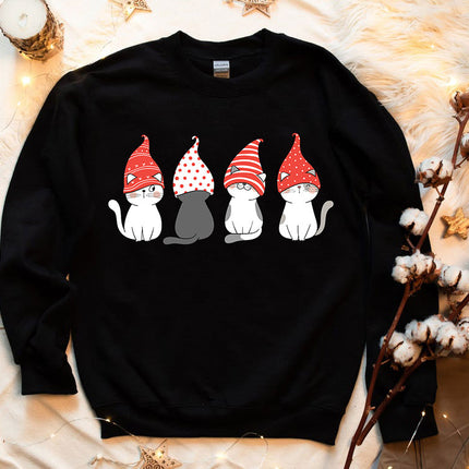 Cute Cats Christmas Sweatshirt
