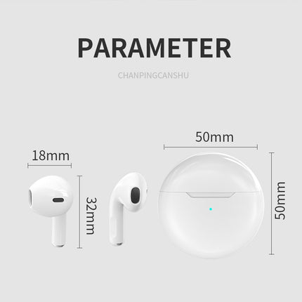 TWS Wireless Headphones With Mic For Apple iPhone Huawei