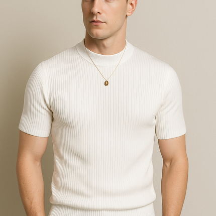 FormLayer™ – Men’s Slim Fit Ribbed Base Tee