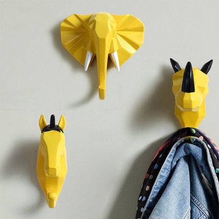 Faux Animal Coat Hooks