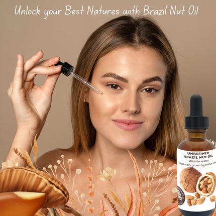 Brazil Nut Oil (organic, cold pressed, unrefined)