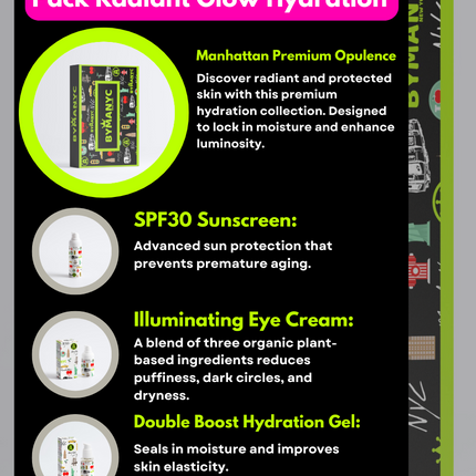 Hydra-Glow Pack – Manhattan Premium Opulence Edition