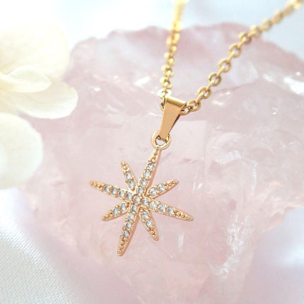 24 Karat Polaris Star Necklace