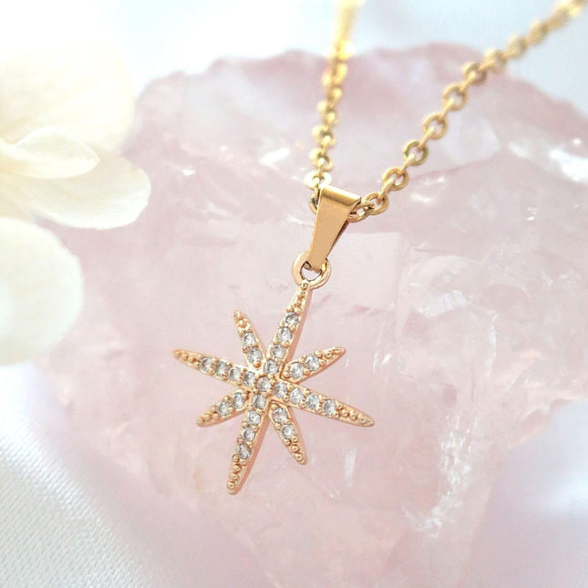 24 Karat Polaris Star Necklace