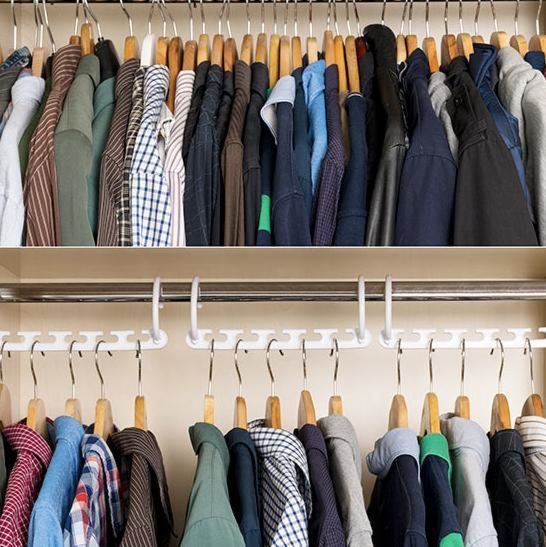 Pack Of 8 Clothing Hangers