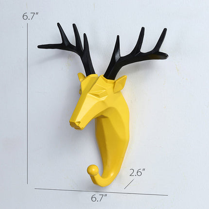 Faux Animal Coat Hooks