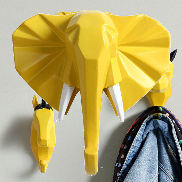 Faux Animal Coat Hooks