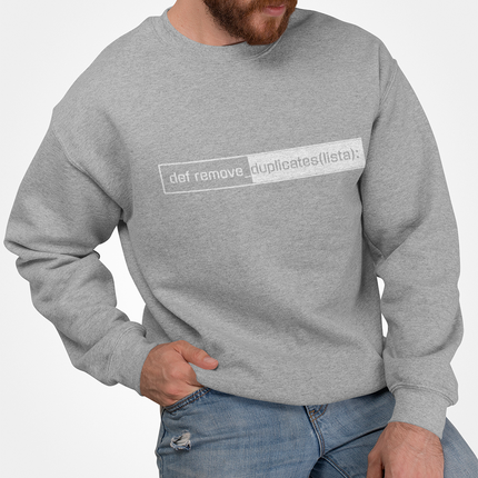 Mens Python Coding Logo Sweatshirt
