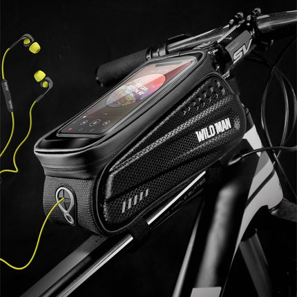 Rainproof Touch Screen Bag Bike Top Tube Mountain Bag