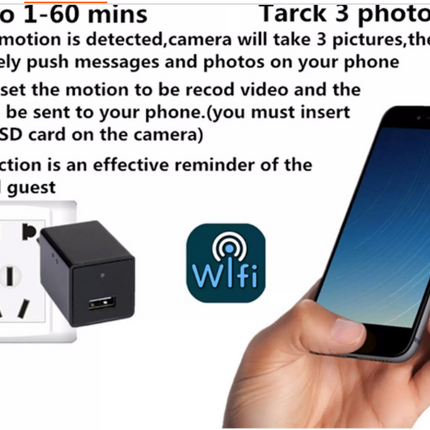 1080P Hisilicon Wifi Loop Recording Spy Camera