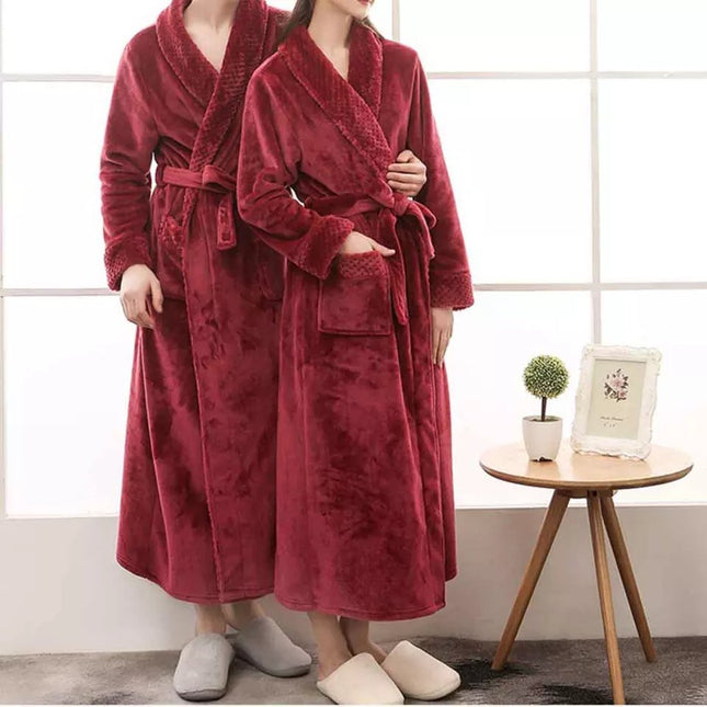 Winter Couples Bathrobe