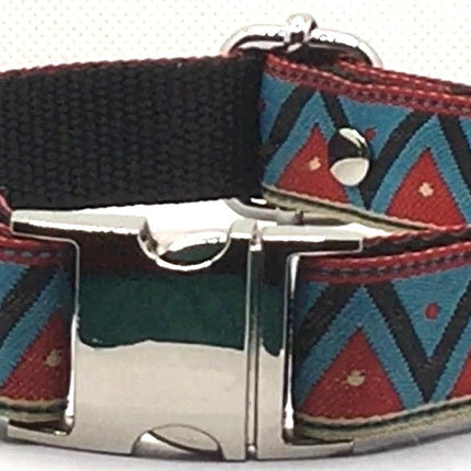 "The Maddy" Personalised Cotton Dog Collar