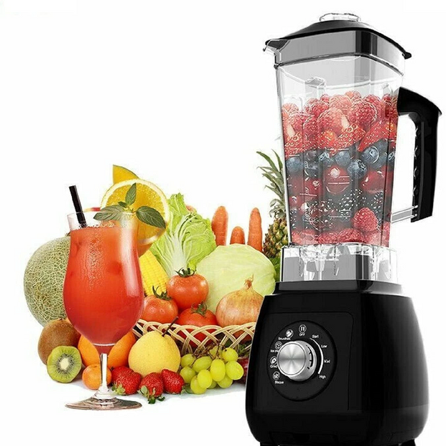 2L Countertop Blender 2000W Fruit Smoothie Blender