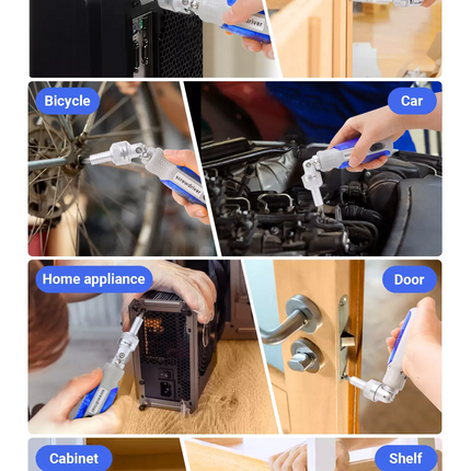 14-in-1 Multi-Bit Magnetic Ratchet Screwdriver Set