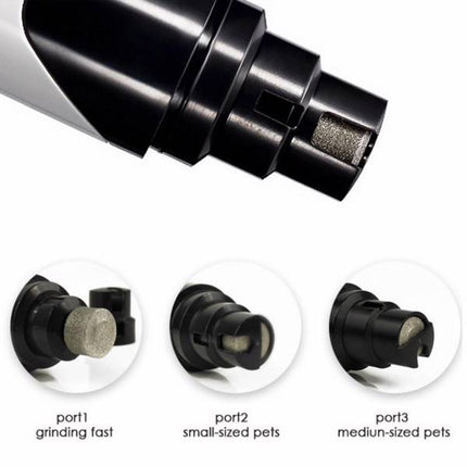 Dog Nail Grinders Rechargeable Pet Nail Clippers Grooming Trimmer