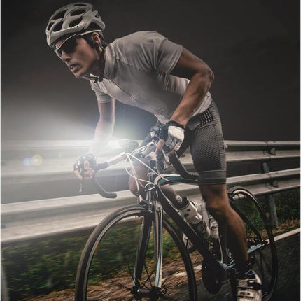 USB Rechargeable Head & Tail Light Set, 4 Modes, LED