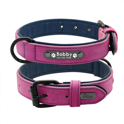 Custom Leather Dog Collar