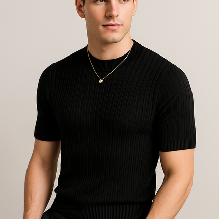 FormLayer™ – Men’s Slim Fit Ribbed Base Tee