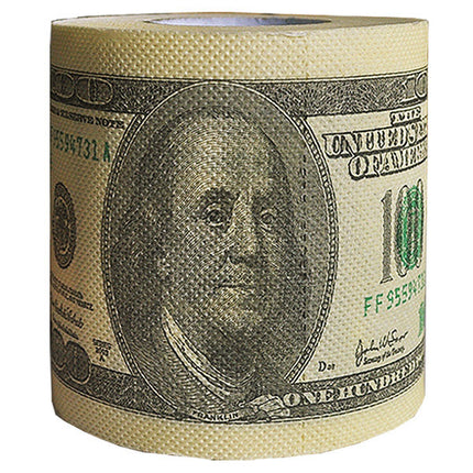 6 Rolls Banknote Toilet Paper Roll