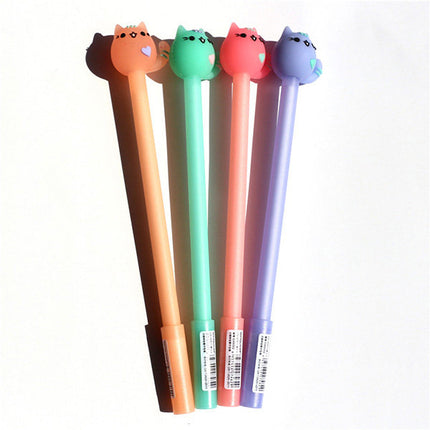 Colorful Cartoon Cat Pen