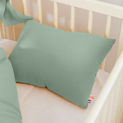 Organic Cotton Pillow - Green