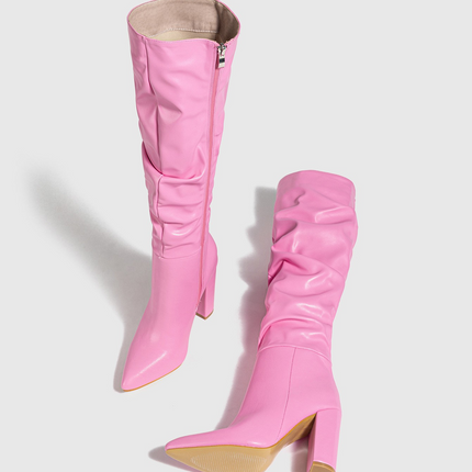 VivaVertix™ – Sharp Tip Long Heel Boots for Women