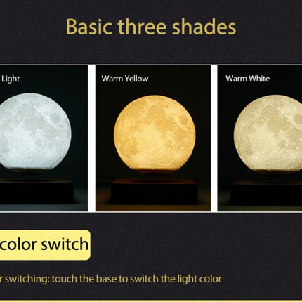 3D Print Moon Lamp Touch Magnetic Levitation Moon Lamp Night Light