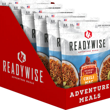 6 CT Case Desert High Chili Mac with Beef