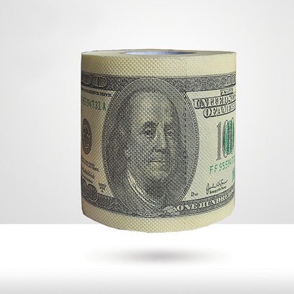 6 Rolls Banknote Toilet Paper Roll