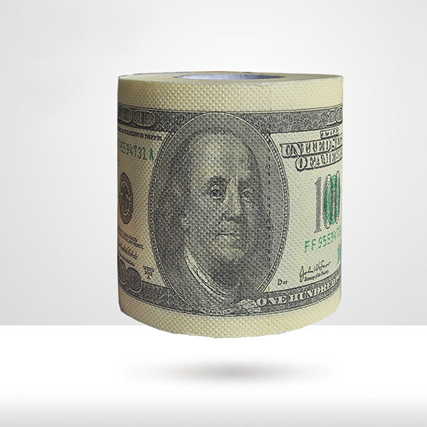 6 Rolls Banknote Toilet Paper Roll