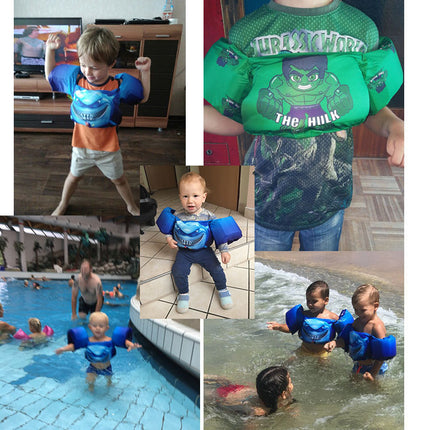 Baby kids Arm Swimming Rings life vest floats Foam safety life jacket