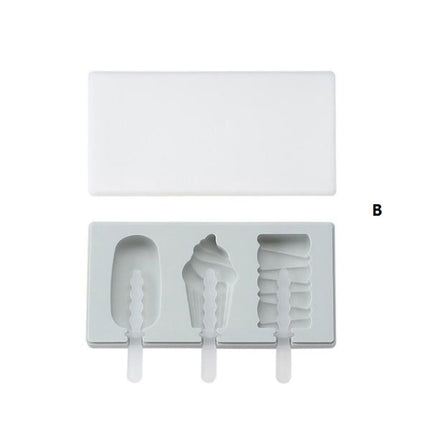 Cute Ice Cream Mould, With Lid