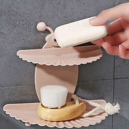 Butterfly Self-Adhesive Soap Holder