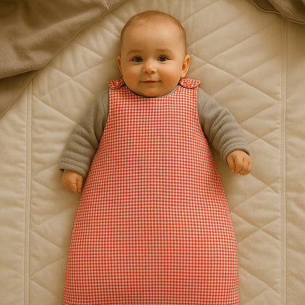 Organic Cotton Winter Sleeping Bag - Vichy