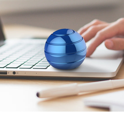 Novelty Decompression Gyroscope Desktop Toy Blue