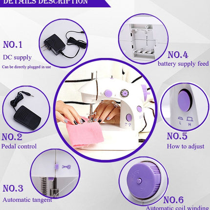 Protable Small Sewing Machine Sewing Machine