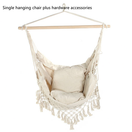 NORDHAVEN™ Boho Hanging Hammock Chair